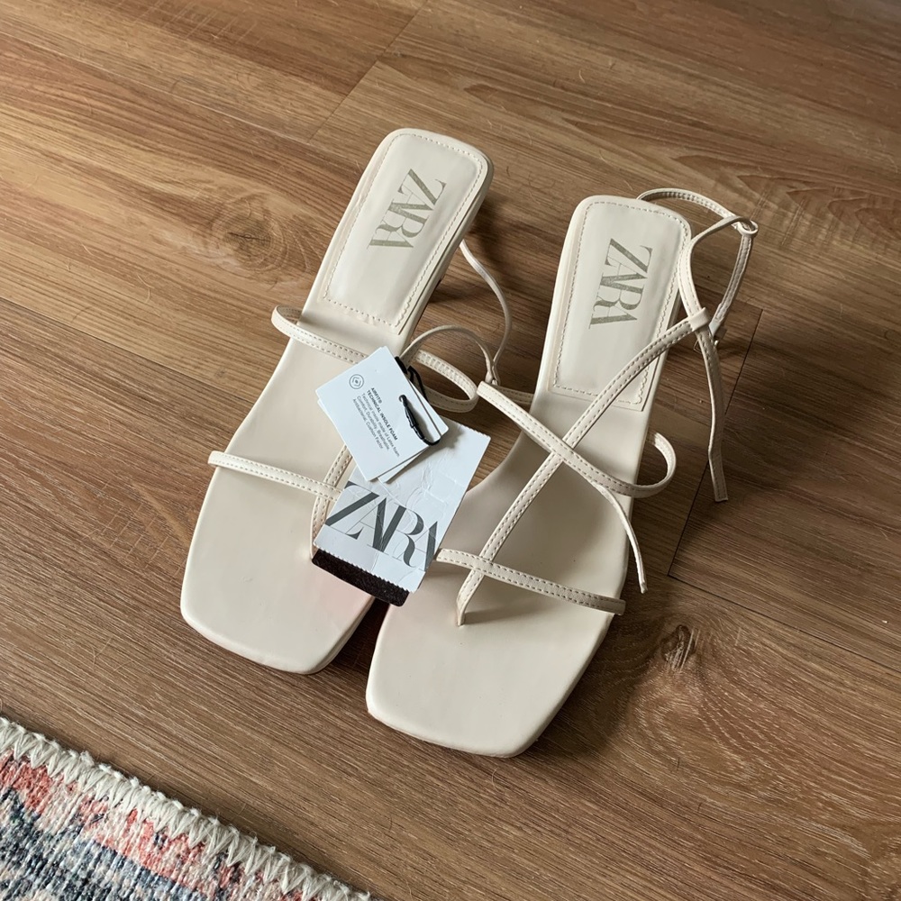 Brand new Zara stewpot sandals